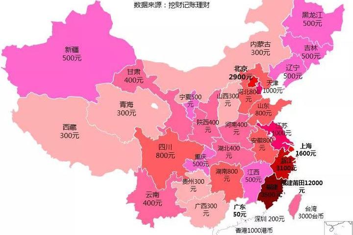 全国压岁钱地图重磅发布，揭示地域差异背后的文化奥秘，究竟谁是土豪？谁又在领跑压岁钱的变迁？机电工程视角深度解读。